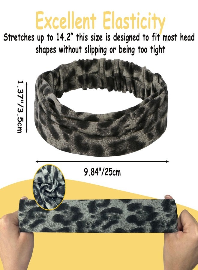 Dancepanda Wide Elastic Cloth Headbands for Women,Hair Head Bands for Women's Hair,Headbands for Girls - Image 2